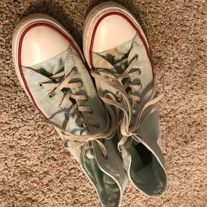 Teal converse